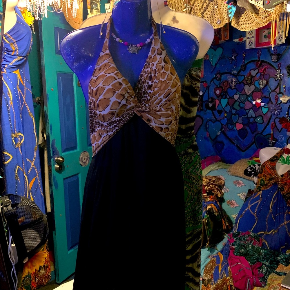 Halter Style, Long, Summer Dress or Cover-up